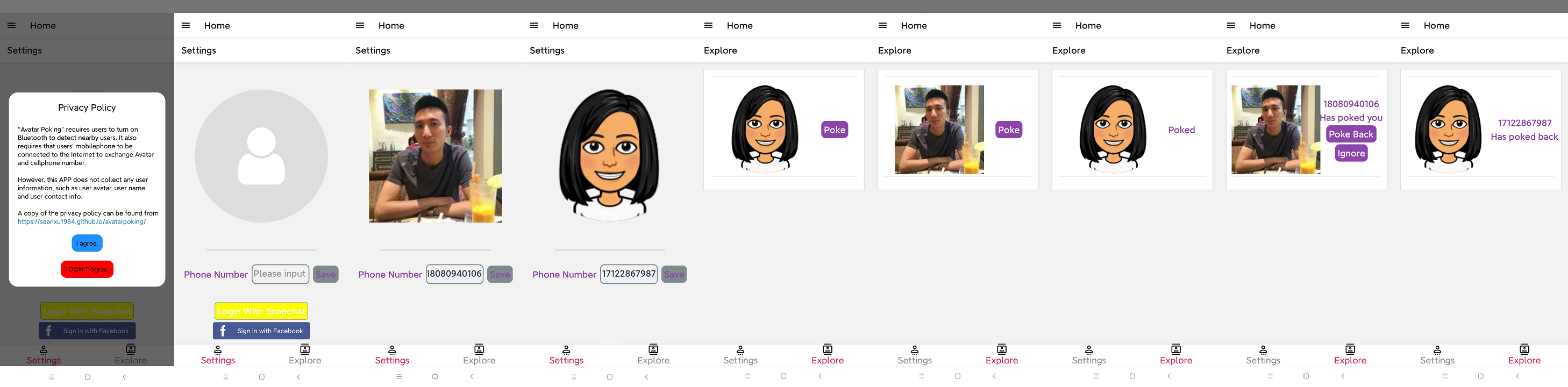 Avatar Poking Screenshot